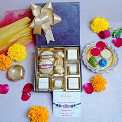 Blissful Rakhi N Chocolates Hamper