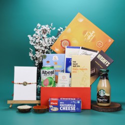Premium Ganesh Rakhi n Gourmet Box