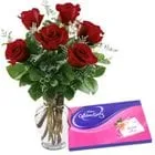 Roses with Cadbury s Chocolates