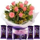 Online Flowers and Chocolate Combo