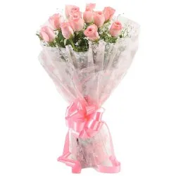 30 Pink Color Rose Bouquet