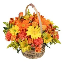 Order online Mixed Flowers Basket