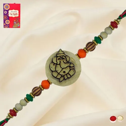 Auspicious Ganesha Rakhi