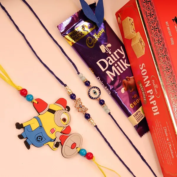 Foodies Wonder Trio Rakhi