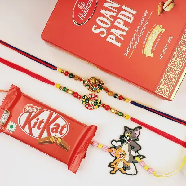 Spunky 3 Rakhi Sets