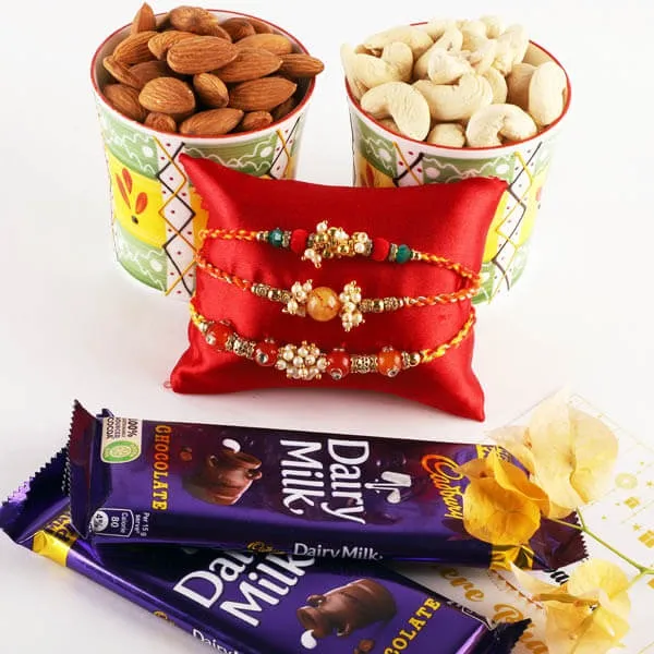 Mouth-Melting Rakhi Trio Set