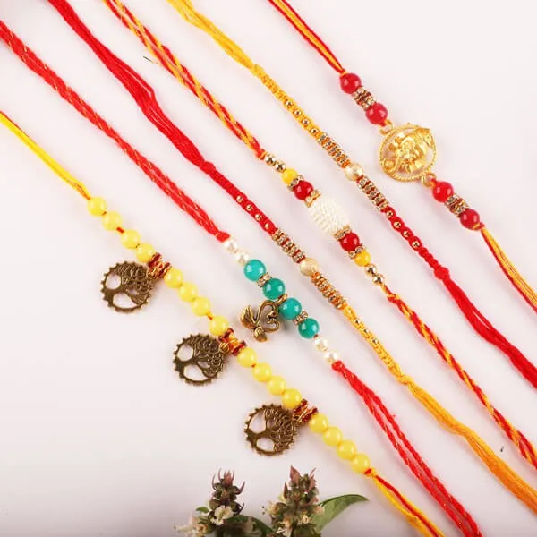Charming Colors 6 Rakhis