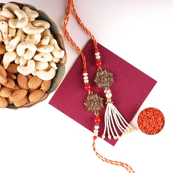 Couple Rakhi Goodness Combo