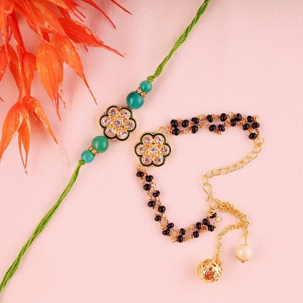 Blessed Bhaiya Bhabhi Special Rakhi