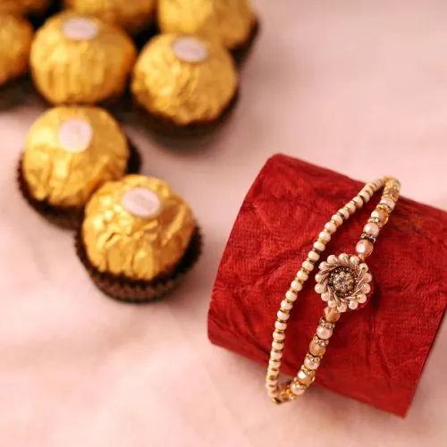 Rocher with Entrancing Rakhi