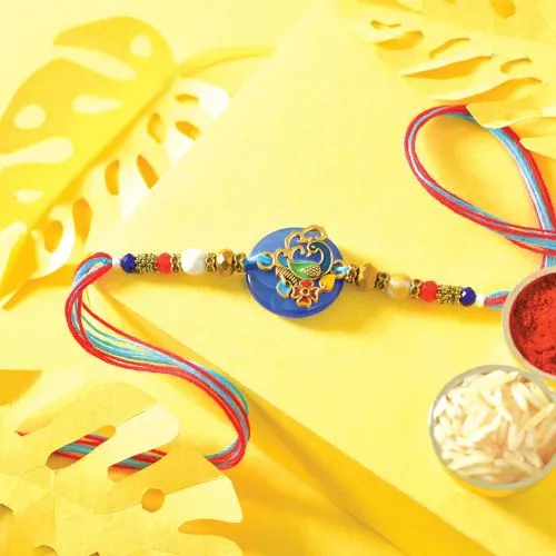 Exemplary Peacock Rakhi