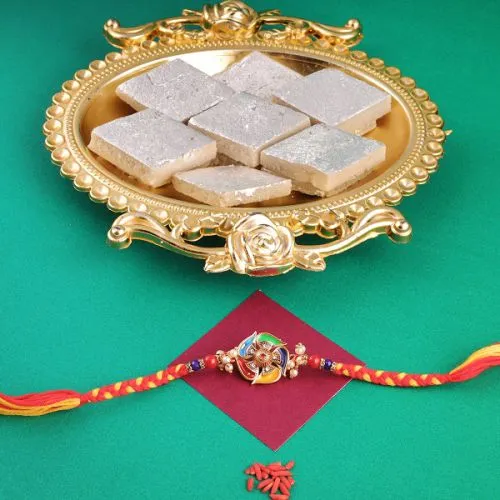 Kaju Katli Platter for Rakhi