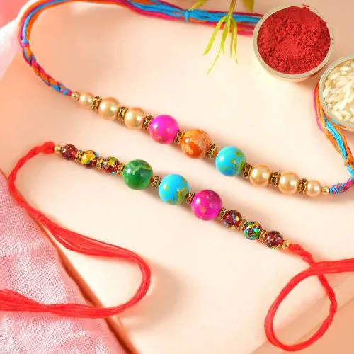 Twosome Aura Beaded Rakhi