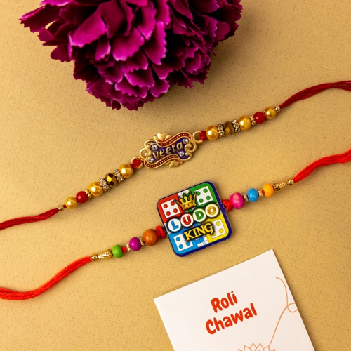 Euphoric Rakhi Sets for Bhaiya and Bhatija