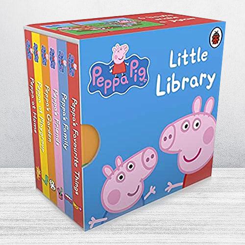 Captivating Peppa Pig Little Library Board Book