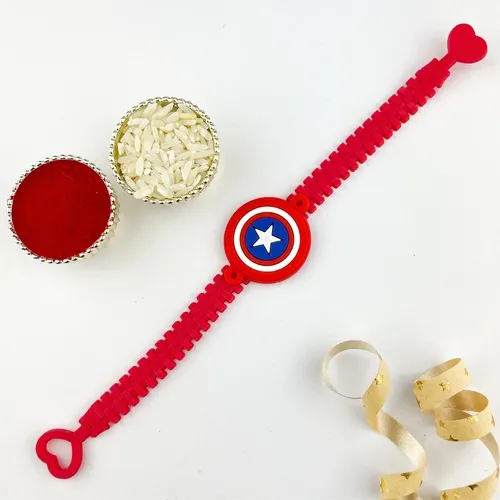 Super-cool Kids Captain America Rakhi