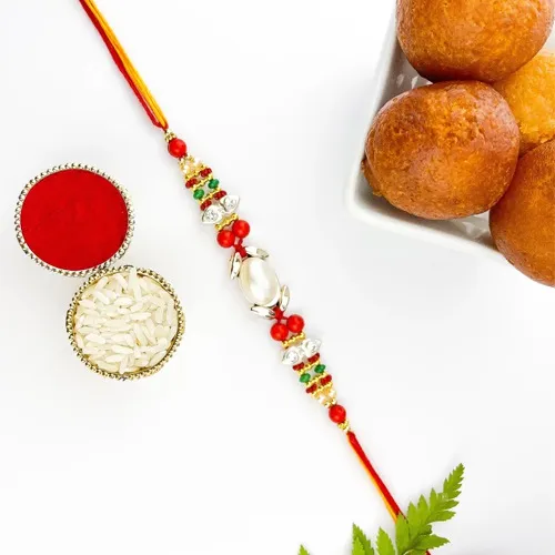 Artistic Pearl Rakhi N Gulabjamun Tango