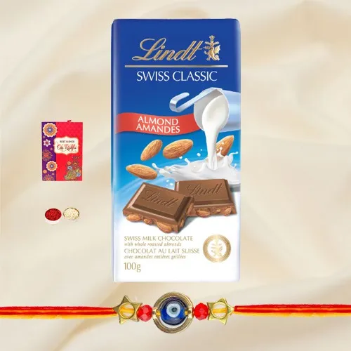 Excellent Lindt N Evil Eye Rakhi