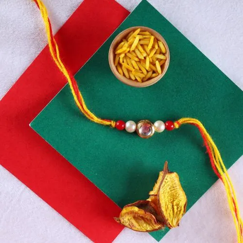 Stellar Desi Beads Rakhi