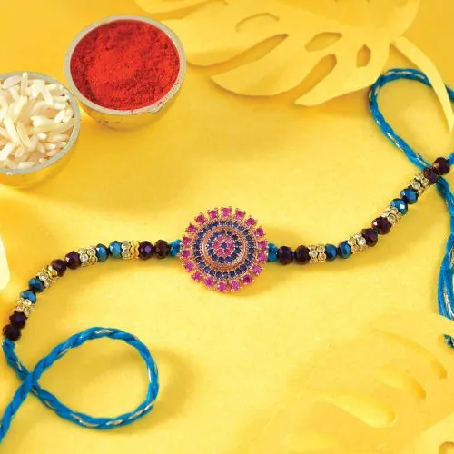 Blue Stones Wonder Rakhi