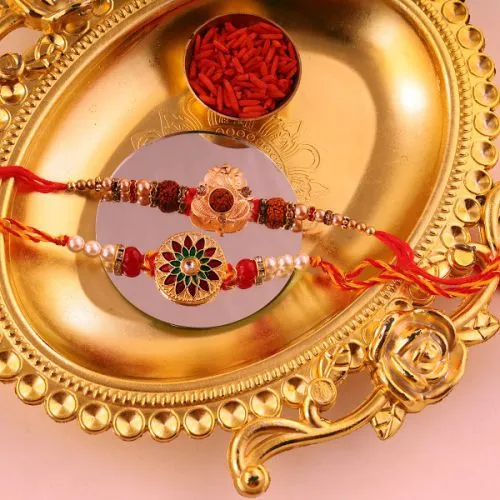 Enthralling Beads Divinity Rakhis