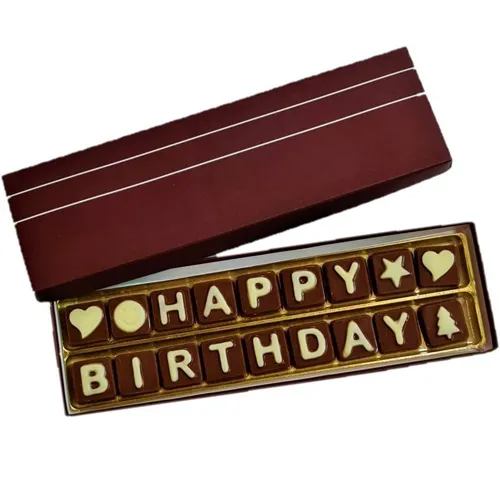 Buy Happy Birthday Homemade Chocolates Pack