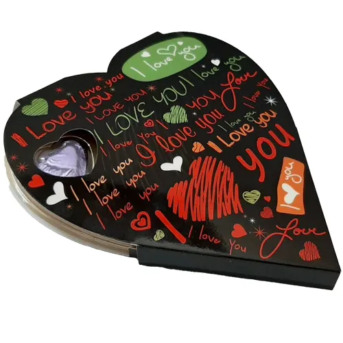 Buy Online Heart Shaped Assorted Chocolates Pack