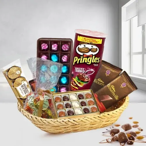 Send Basket of Mixed Chocolates