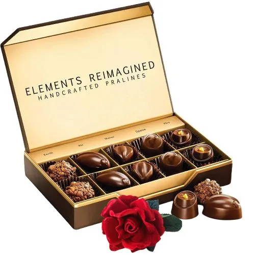 Order Chocolates from ITC with Velvet Rose