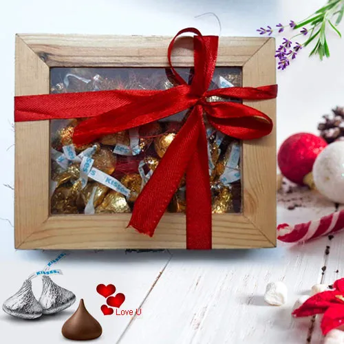 Amazing Hersheys Kisses Wooden Gift Box