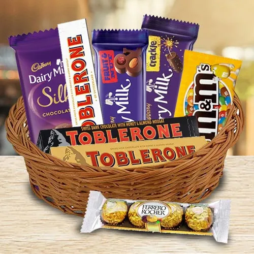 Delectable Chocolate Gifts Basket