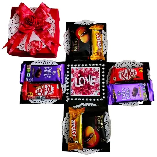 Shop for Single Layer Chocolate Explosion Box