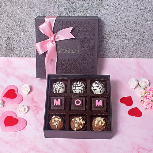 Amazing Nine Assorted Mom Chocolate Gift Box