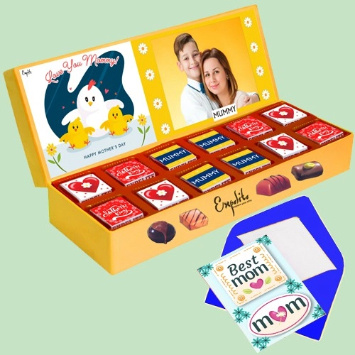 Flavorful Handcrafted Chocolates with Personalize Box