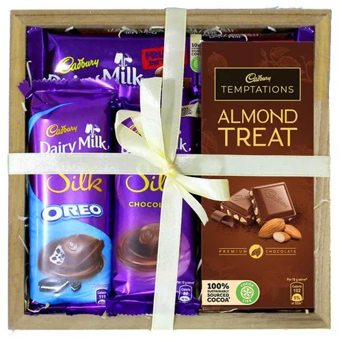 Mouth-Watering Cadbury Chocolates Gift Tray