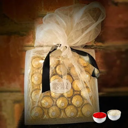 Delicious Ferrero Rocher Net Wrapped Gift