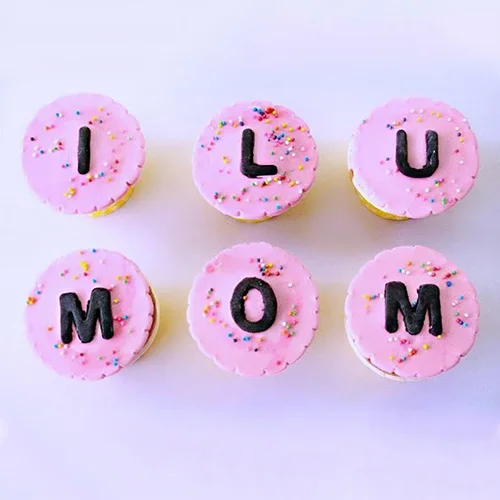 Admirable ILU MOM 6pcs Cup Cake