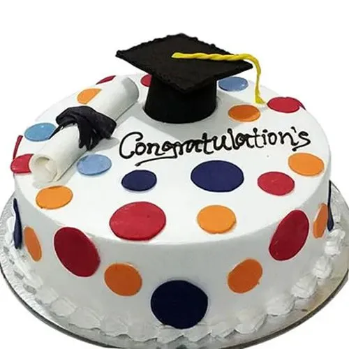 Celebratory Graduate Cake
