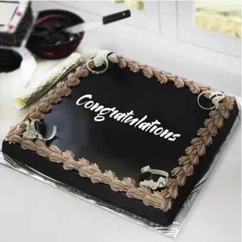 Festive Congratulations Cake