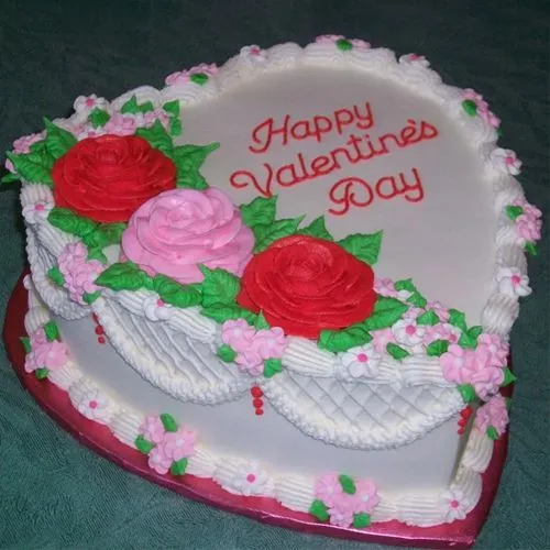 Luscious Valentine Cake