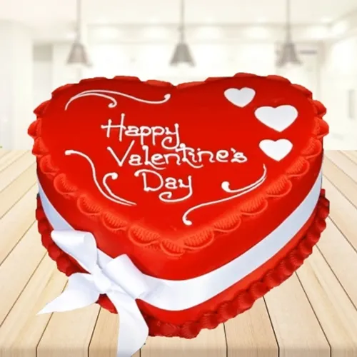 Elegant Valentines Delight Cake