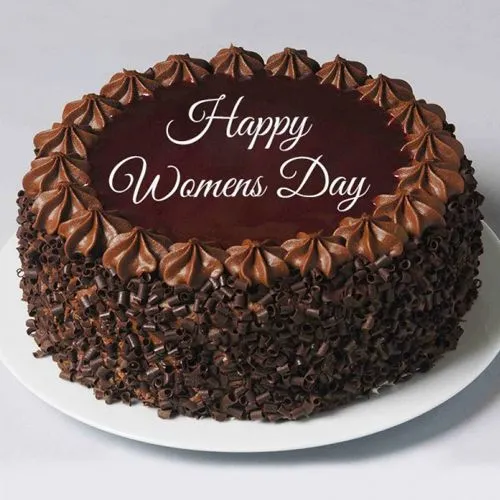 Decadent Women�s Day Chocolate Cake