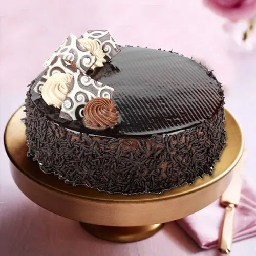 Delicious Chocolate Truffle Cake