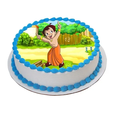 Yummy Chota Bheem Cake