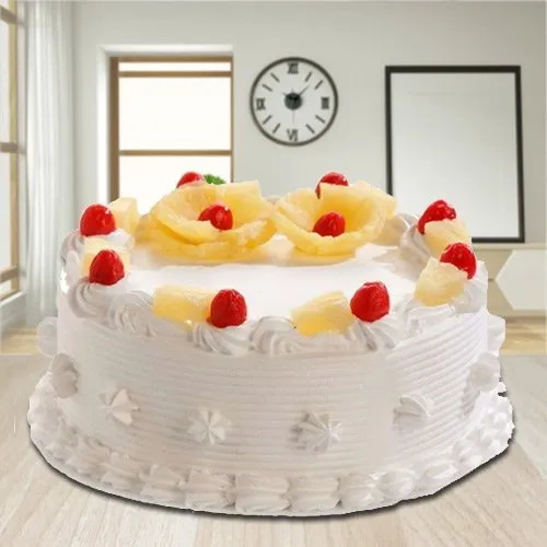 Order Eggless Pineapple Cake from 3/4 Star Bakery