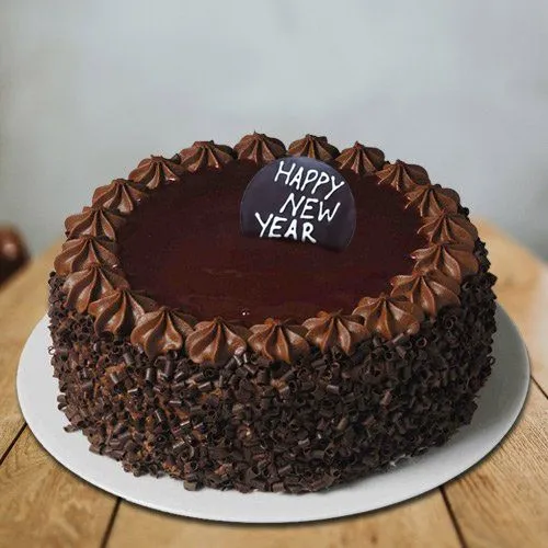 Scrumptious Eggless Chocolate Cake from 3/4 Star Bakery