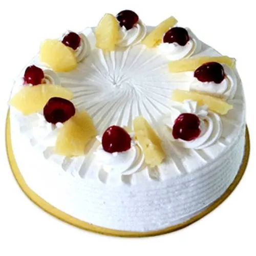 Exquisite Eggless Pineapple Cake