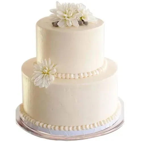 Send Delectable 2 Tier Wedding Cake