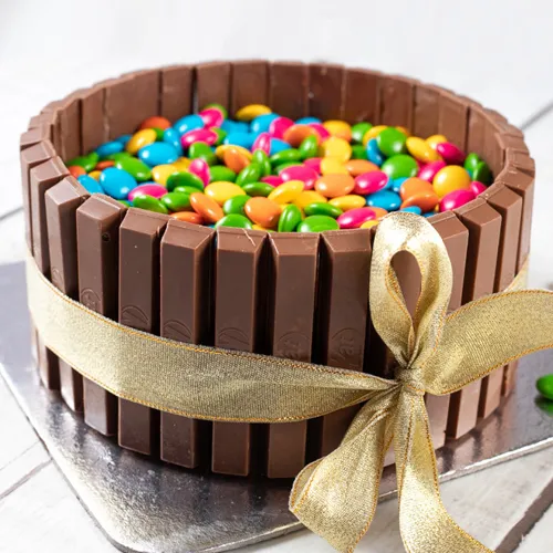 Order Kitkat Gems Cake