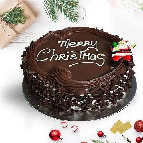 Delightful Chocolate Cake for X-mas Celebration